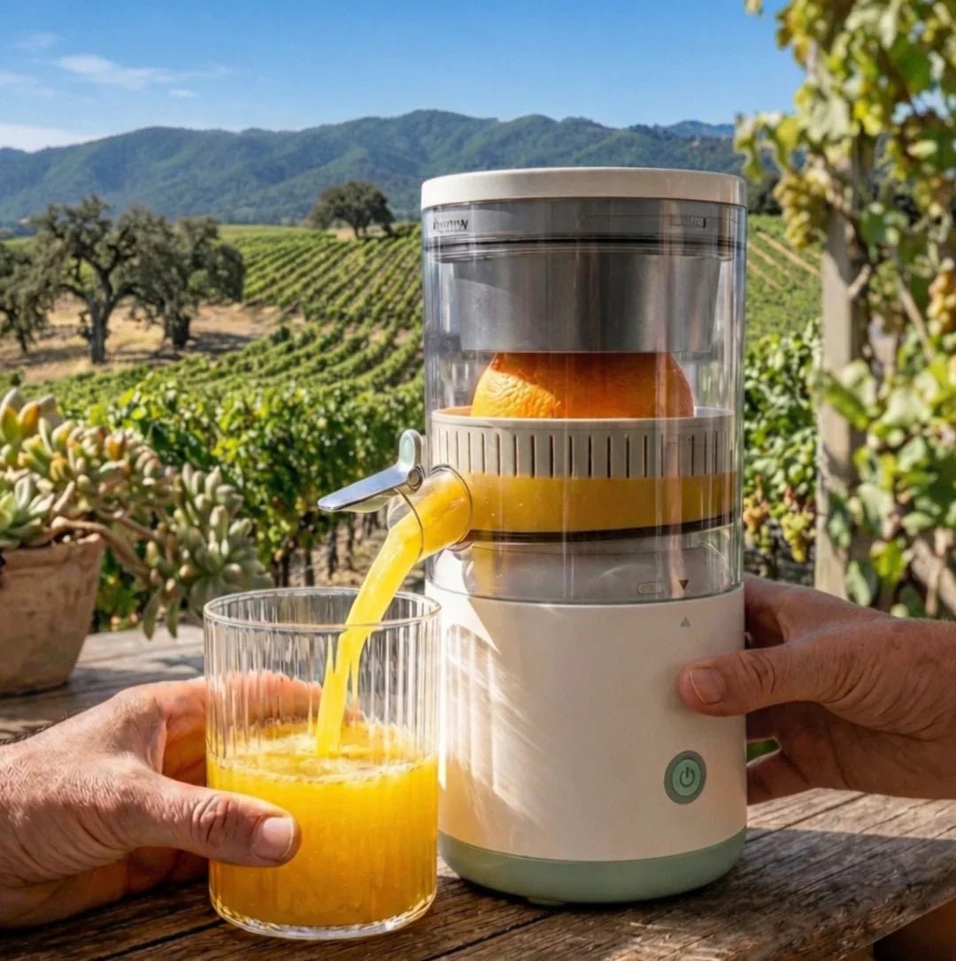 Exprimidor de naranjas Eléctrico Portátil - exprimelachile