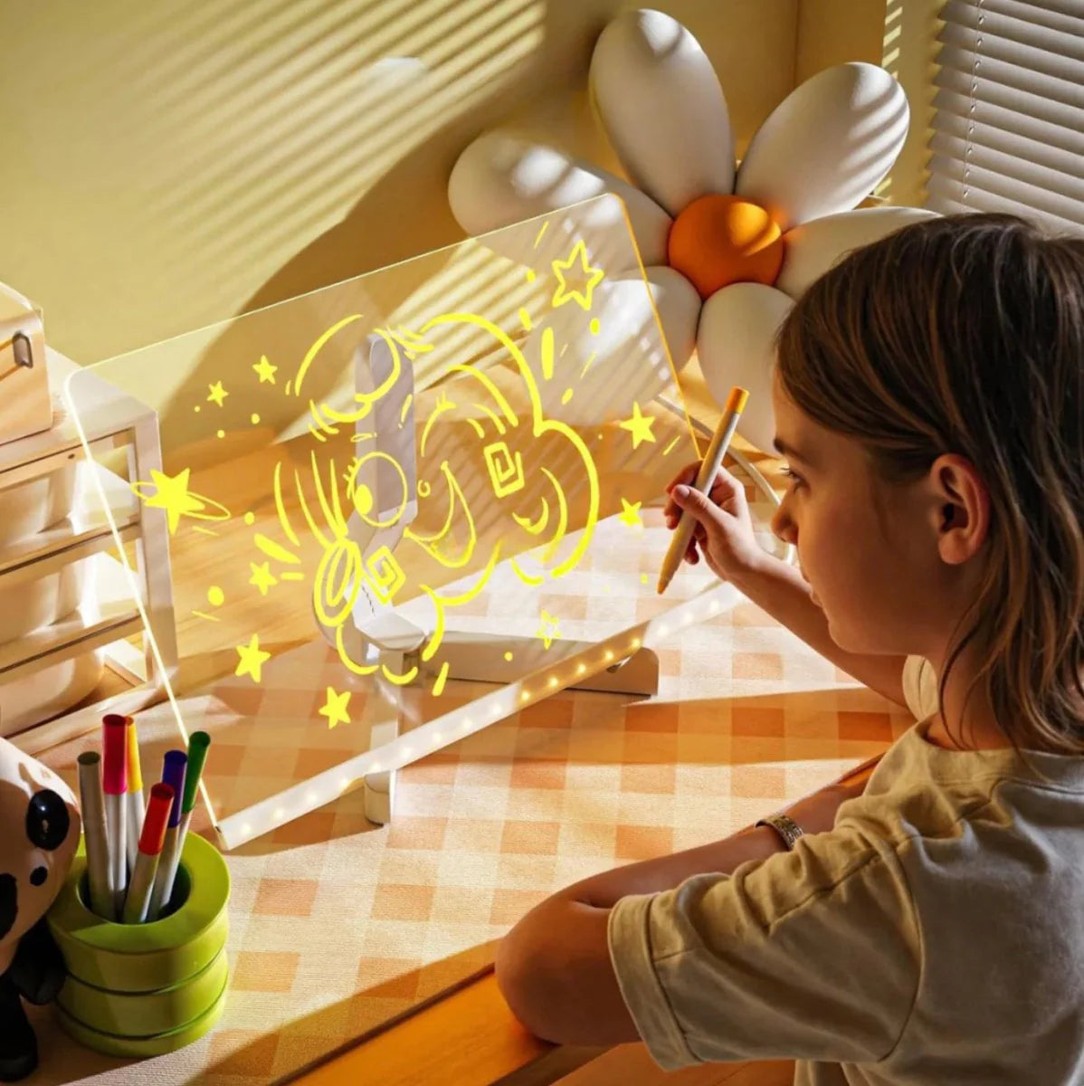 Pizarra Lumiboard LED Acrílica.